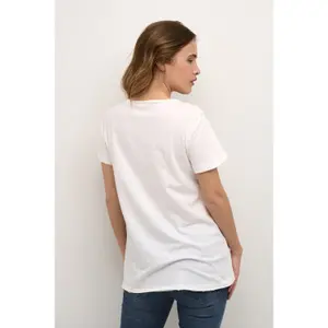 T-shirt de mulher Cream Mody image-3