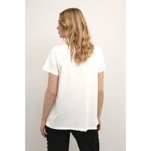 T-shirt de mulher Cream Mody image-5
