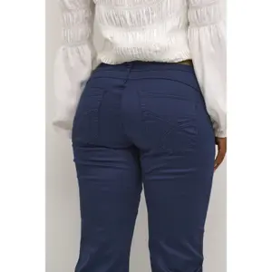 Jeans 7/8 en sergé femme Cream Ann Straight Coco Fit image-5