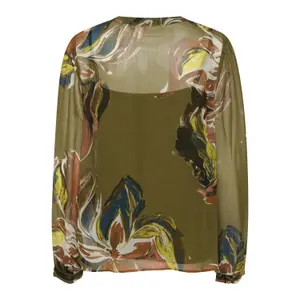 Blusa de mujer Cream Jasmina W/Top image-3