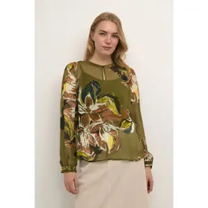 Blusa de mujer Cream Jasmina W/Top image-2