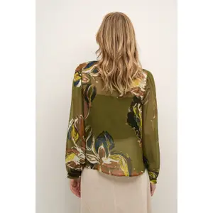 Blusa de mujer Cream Jasmina W/Top image-4
