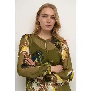 Blusa de mujer Cream Jasmina W/Top image-5