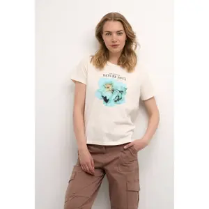 T-shirt de mulher Cream Winnie image-1