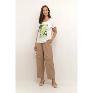 T-shirt de mulher Cream Irma image-2