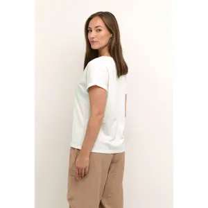 T-shirt de mulher Cream Irma image-4