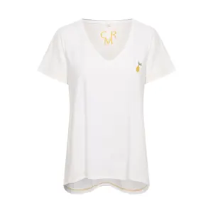 T-shirt de mulher Cream Idiana image-0