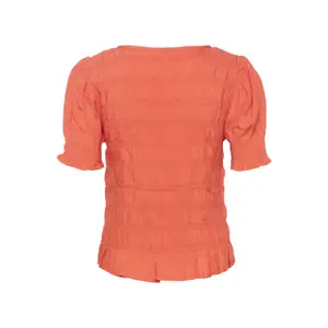 Vrouwenblouse Cream Henva O-neck image-3