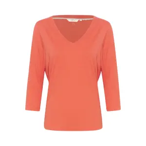 T-shirt feminina 3/4 Cream Naia image-0