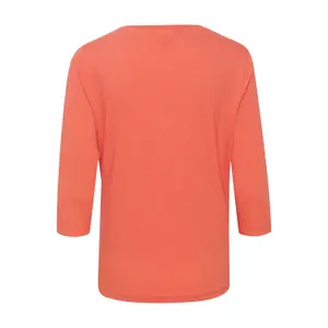 T-shirt feminina 3/4 Cream Naia image-2