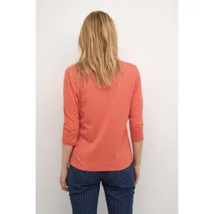 T-shirt feminina 3/4 Cream Naia image-3