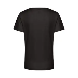 T-shirt feminina com decote em V profundo Cream Naia image-3