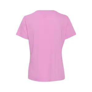 T-shirt feminina com decote em V profundo Cream Naia image-2