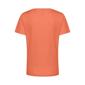 T-shirt da donna con scollo a V profondo Cream Naia image-3