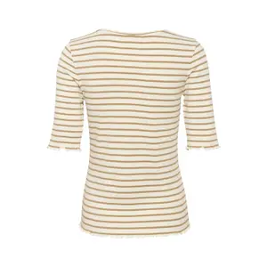 Blusa feminina Cream Ribba Stripe image-3