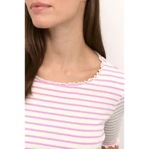 Blusa feminina Cream Ribba Stripe image-5