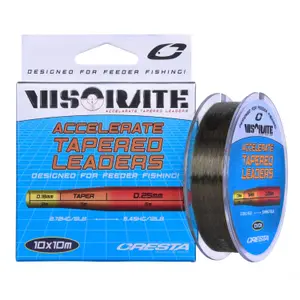 Herramientas Cresta Visorate Accelerate Tapered Leaders (x10) image-1