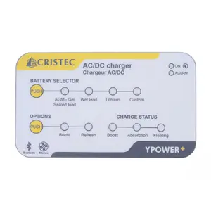 Caricabatterie Cristec AC-DC Ypower 12V/50A (remplace CR-YPO12-40STPL) image-4