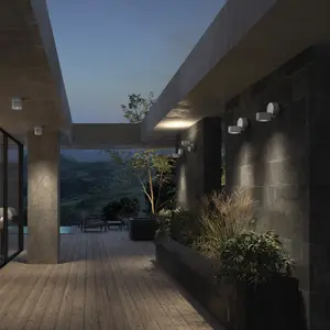 Illuminated spotlight Cristher lighting Disc IP65 COB 1405lm(1083lm) CRI80 2700K image-1