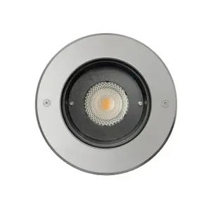Éclairage extérieur encastré au sol Cristher lighting Malva IP67 COB 2400lm(1700lm) CRI80 3000K 25º/60º