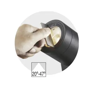 Oplyst spotlight Cristher lighting Kalos Ip65 COB CRI90 2700K 18º/50º image-2