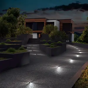 Recessed Floor Spotlight Cristher lighting Garda IP67 SMD 690lm CRI80 2700K 81ml image-1