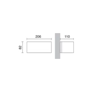 Aplique Cristher lighting Isora IP65 1595lm(893lm) image-2