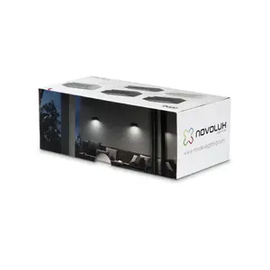 Applique Murale LED Rettangolo Cristher lighting Isora Down IP65 SMD 1500lm(840lm) CRI80 3000K image-2