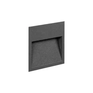 Square Recessed Wall Light Cristher lighting Slim CRI90 3000K 42º/85º image-0