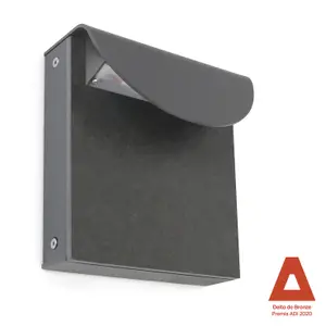 Vägglampa Cristher lighting Dion IP65 SMD 8.50W 1500lm(558lm) CRI80 3000K 120º image-0