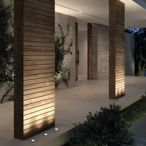 Iluminación exterior empotrada en el suelo Cristher lighting Nabuco IP68 COB 534lm(480lm) CRI90 3000K 21º image-2