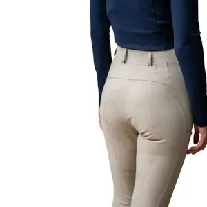 Női teljes tapadású bolyhos lovaglónadrág Horseware Fina Alessandro Albanese image-6