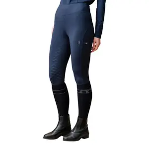 Legginsy jeździeckie z meszkiem full grip damskie Horseware Alba Alessandro Albanese® image-1