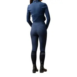 Legginsy jeździeckie z meszkiem full grip damskie Horseware Alba Alessandro Albanese® image-3