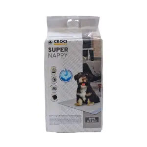 Absorbierende Matte für Hunde Croci Canifrance Super Nappy Croci (x50)