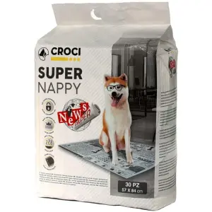 Tapis pour chien Croci Canifrance Super Nappy Newspaper (x30) image-1