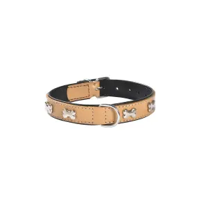 Hundehalsband aus extra weichem Leder Bobby image-0