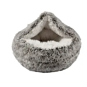 Harig nest kattenbed Bobby