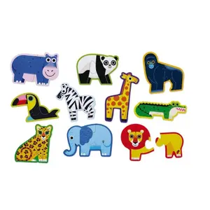 10-piece puzzle in 2 Crocodile Creek Let's Begin - Jungle image-1