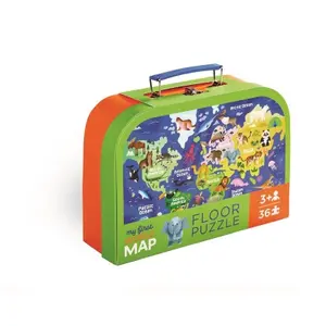 My first world map puzzle case Crocodile Creek image-0