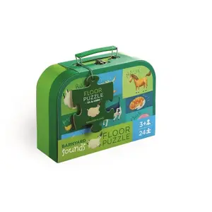 24-piece puzzle Crocodile Creek Les Amis De La Ferme image-0