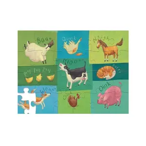24-piece puzzle Crocodile Creek Les Amis De La Ferme image-1