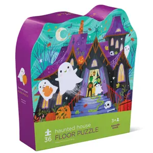 Maxi 36-piece puzzle Crocodile Creek Halloween - La maison Hantée image-0