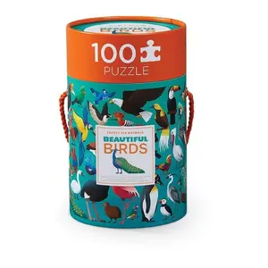 100-piece puzzle 36 animals Crocodile Creek Oiseaux image-0
