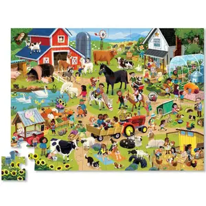 48-piece puzzle Crocodile Creek Une Journée A La Ferme image-1
