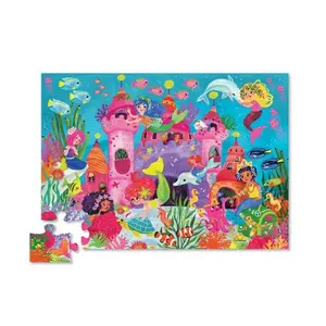 Maxi 36-piece puzzle Crocodile Creek Le palais des sirènes image-1