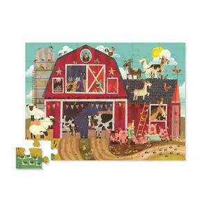 Maxi 36-piece puzzle Crocodile Creek Les amis de la ferme image-1