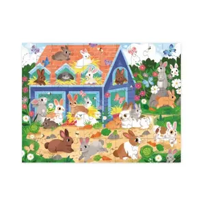 50 piece puzzle Crocodile Creek La Maison Des Lapins image-1