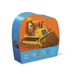 Mini 12-piece puzzle Crocodile Creek Go L'ours image-0