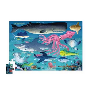 50 piece puzzle Crocodile Creek Dessus & Dessous - Le Récif Des Requins image-1